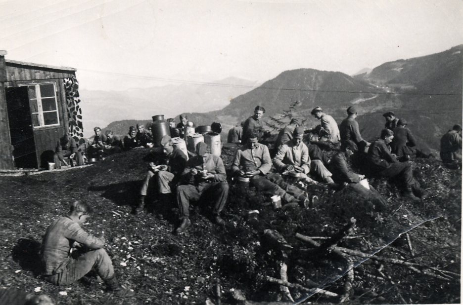 Verpflegung Flakbesatzung Kneifelspitze