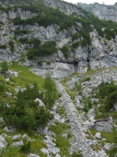 Kehlstein untere Sperrmauer